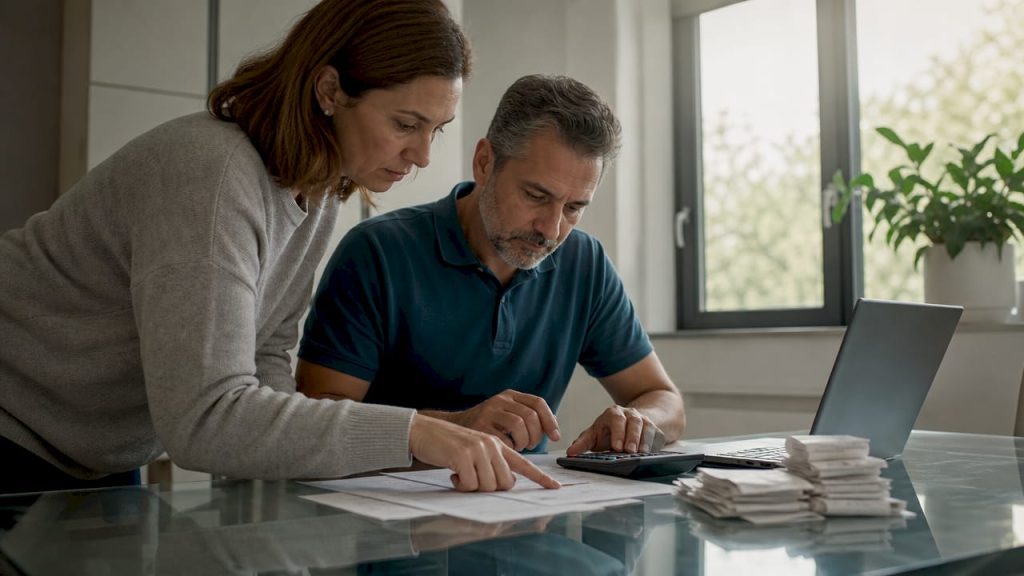 Parents budgeting autism-related expenses at home
